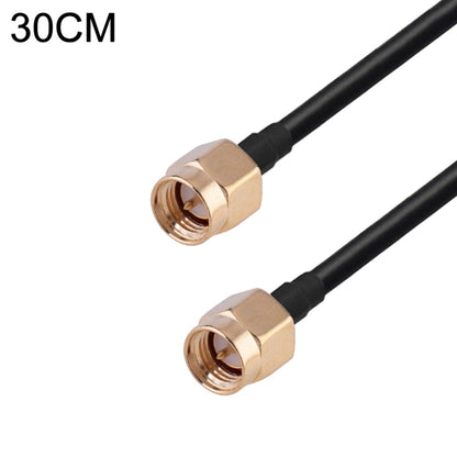 SMA Male to SMA Male RG174 RF Coaxial Adapter Cable, Length: 30cm by buy2fix