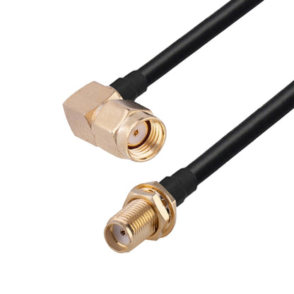PR-SMA Male Elbow to SMA Female RG174 RF Coaxial Adapter Cable, Length: 30cm by buy2fix