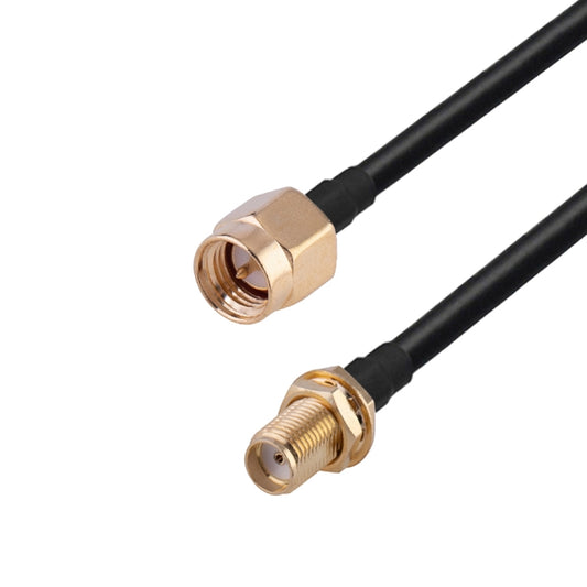 SMA Male to RP-SMA Female RG174 RF Coaxial Adapter Cable, Length: 1m by buy2fix