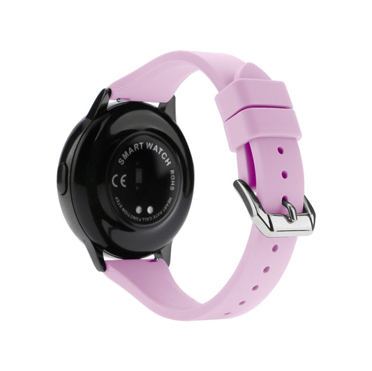 20mm Universal T-buckle Silicone Watch Band(Purple) - 20mm Bands by buy2fix | Online Shopping UK | buy2fix
