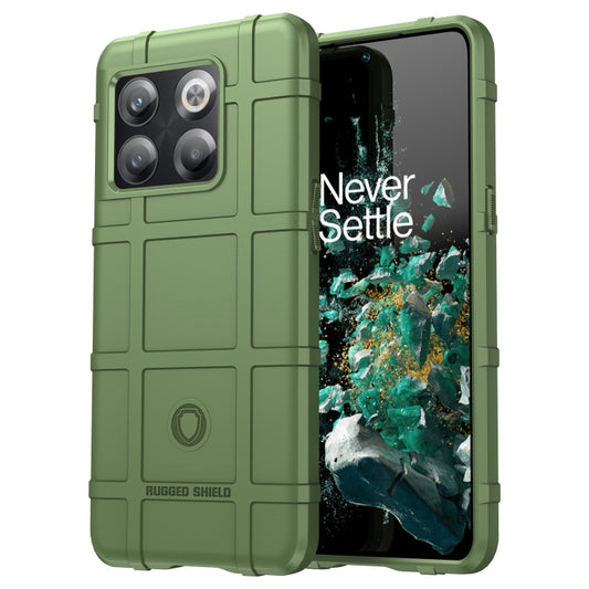 For OnePlus 10T Full Coverage Shockproof TPU Phone Case(Green) - OnePlus Cases by buy2fix | Online Shopping UK | buy2fix