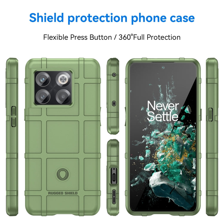 For OnePlus 10T Full Coverage Shockproof TPU Phone Case(Green) - OnePlus Cases by buy2fix | Online Shopping UK | buy2fix