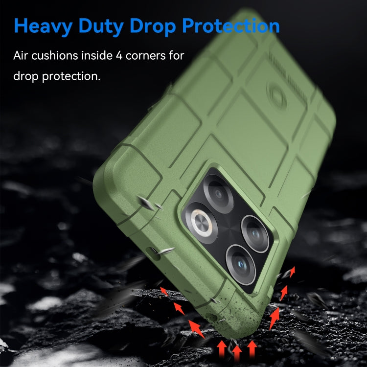 For OnePlus 10T Full Coverage Shockproof TPU Phone Case(Green) - OnePlus Cases by buy2fix | Online Shopping UK | buy2fix