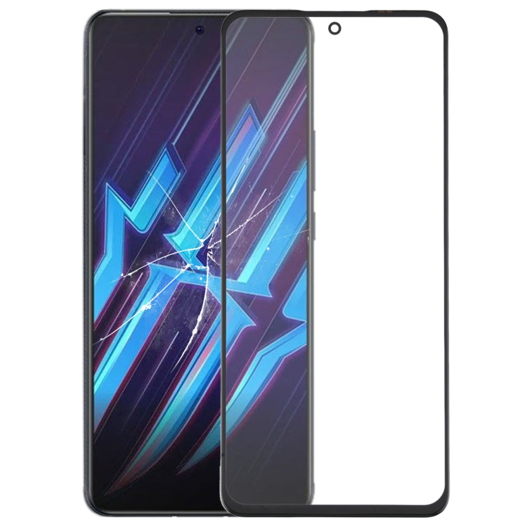 Front Screen Outer Glass Lens with OCA Optically Clear Adhesive For ZTE Nubia Red Magic 6R NX666J - For ZTE by buy2fix | Online Shopping UK | buy2fix