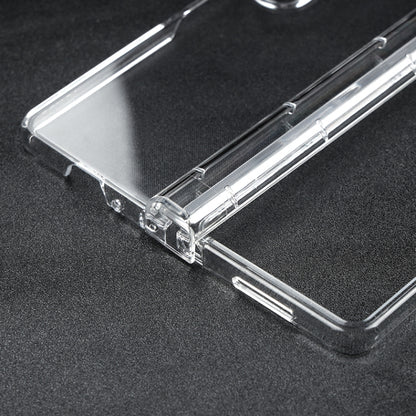 For Samsung Galaxy Z Fold4 Transparent 3 in 1 PC Phone Case - Galaxy Z Fold4 5G Cases by buy2fix | Online Shopping UK | buy2fix