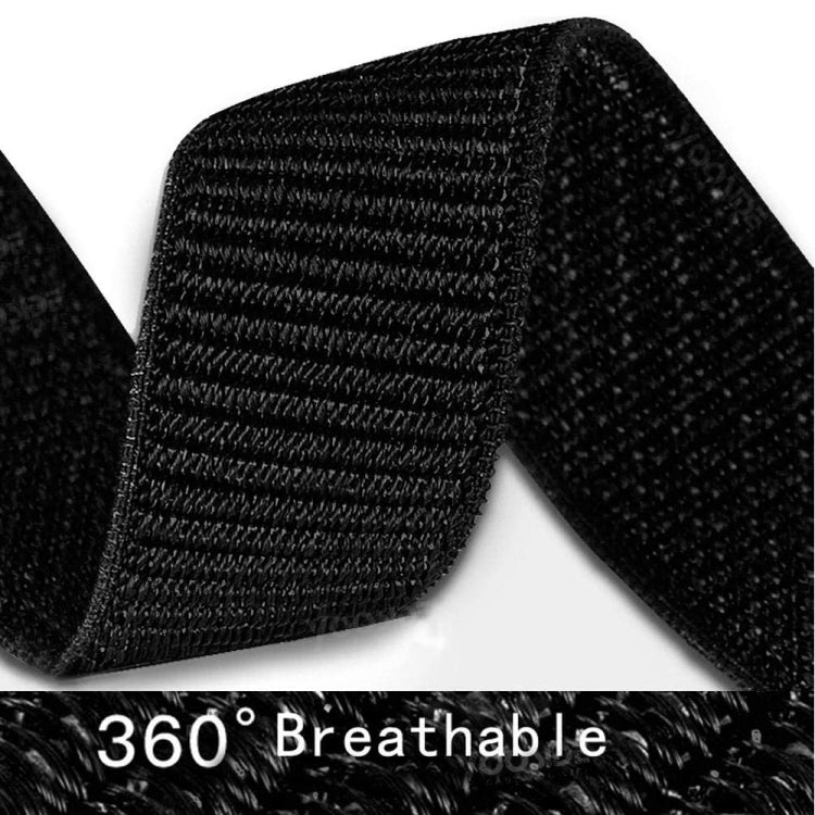 For Amazfit T-Rex / T-Rex Pro / Ares Nylon Loop Watch Band(Black) by buy2fix