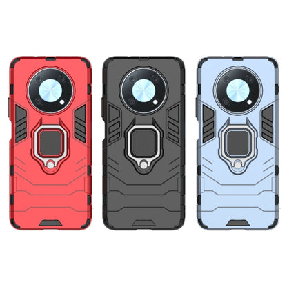 For Huawei nova Y90/Enjoy 50 Pro Shockproof PC + TPU Protective Case with Magnetic Ring Holder(Black) - Huawei Cases by buy2fix | Online Shopping UK | buy2fix