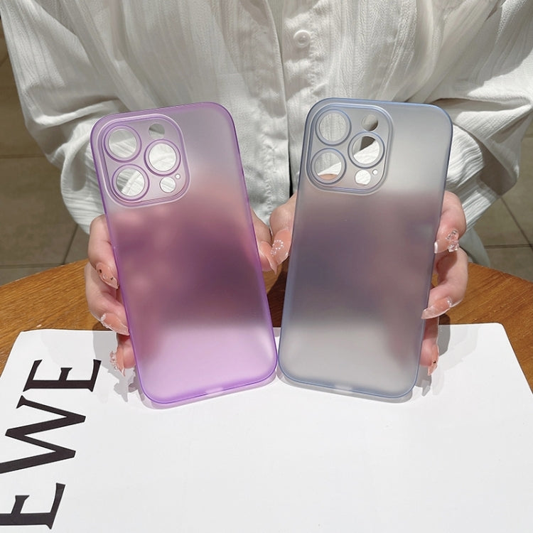 For iPhone 14 Pro Frosted PP Phone Case(Grey) - iPhone 14 Pro Cases by buy2fix | Online Shopping UK | buy2fix