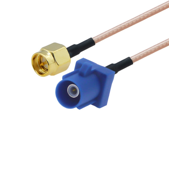 Câble coaxial RG316 d'extension d'antenne de 20 cm (SMA mâle vers Fakra C mâle)