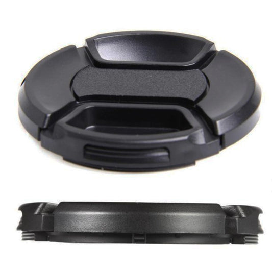 82mm Center Pinch Camera Lens Cap for Canon(Black) - Camera Accessories by buy2fix | Online Shopping UK | buy2fix