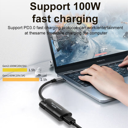 Square Port + Type-C + USB Female to Type-C Multifunction Adapter by buy2fix