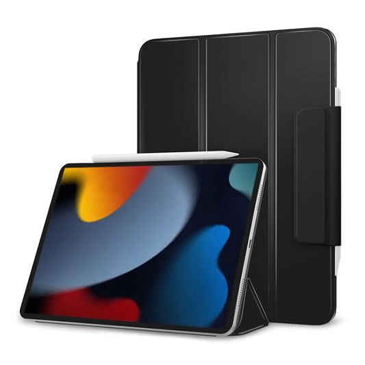 For iPad 2025 / 2022 3-fold Double-sided Clip Buckle Magnetic Smart Tablet Case(Black) - iPad 2025 / 2022 Cases by buy2fix | Online Shopping UK | buy2fix