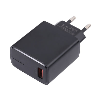 LZ-1130 QC 3.0 USB Charger, Plug Type:EU Plug(Black) - USB Charger by buy2fix | Online Shopping UK | buy2fix