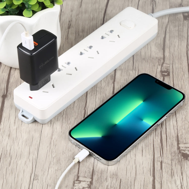 LZ-1130 PD 20W Type-C+QC 3.0 USB Fast Charger, Plug Type:EU Plug(Black) - USB Charger by buy2fix | Online Shopping UK | buy2fix
