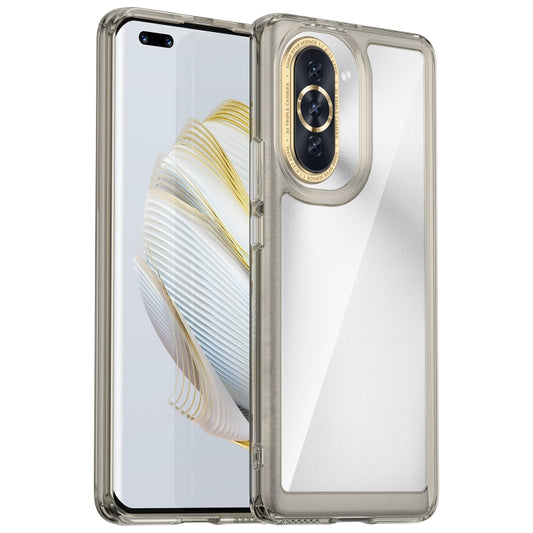 For Huawei nova 10 Pro Colorful Series Acrylic + TPU Phone Case(Transparent Grey) - Huawei Cases by buy2fix | Online Shopping UK | buy2fix