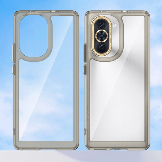 For Huawei nova 10 Pro Colorful Series Acrylic + TPU Phone Case(Transparent Grey) - Huawei Cases by buy2fix | Online Shopping UK | buy2fix