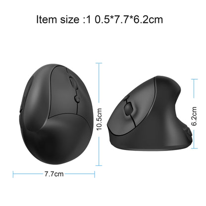 X10 2.4G Wireless Vertical Ergonomic Gaming Mouse(Black) by buy2fix