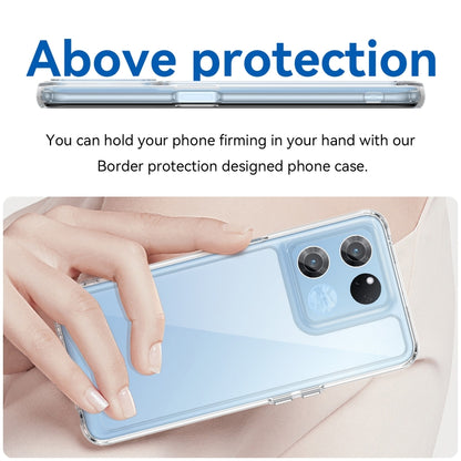For OnePlus Ace Racing Colorful Series Acrylic + TPU Phone Case(Transparent) - OnePlus Cases by buy2fix | Online Shopping UK | buy2fix