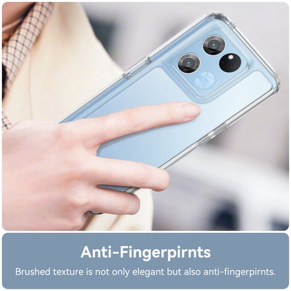 For OnePlus Ace Racing Colorful Series Acrylic + TPU Phone Case(Transparent) - OnePlus Cases by buy2fix | Online Shopping UK | buy2fix