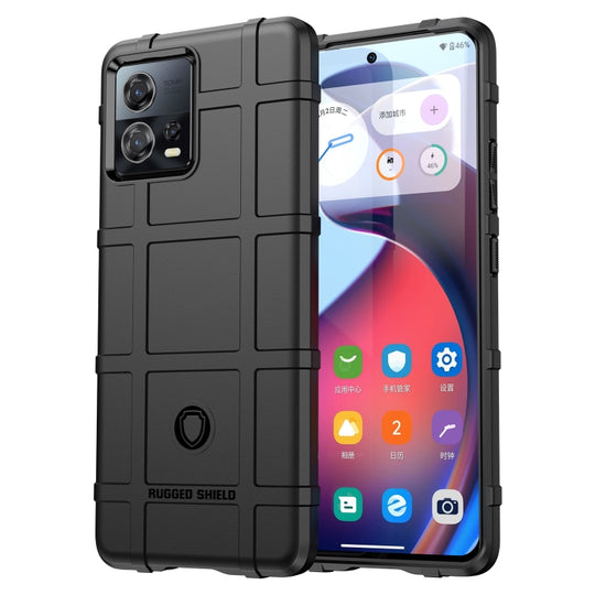 Pour Motorola Moto S30 Pro Coque de téléphone en TPU antichoc à couverture complète (noir)