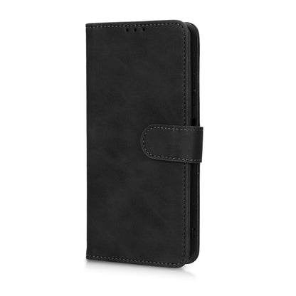 For T-Mobile Revvl 6 Pro 5G Skin Feel Magnetic Flip Leather Phone Case(Black) - More Brand by buy2fix | Online Shopping UK | buy2fix