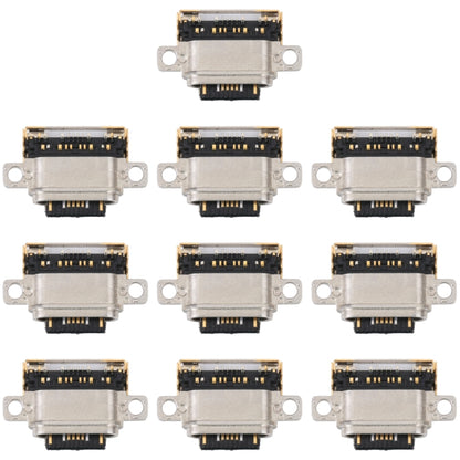 For vivo X70 Pro/X70 Pro+/X80 10pcs Charging Port Connector - Single Tail Connector by buy2fix | Online Shopping UK | buy2fix