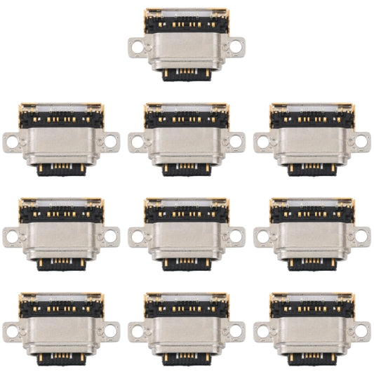 For vivo X70 Pro/X70 Pro+/X80 10pcs Charging Port Connector - Single Tail Connector by buy2fix | Online Shopping UK | buy2fix