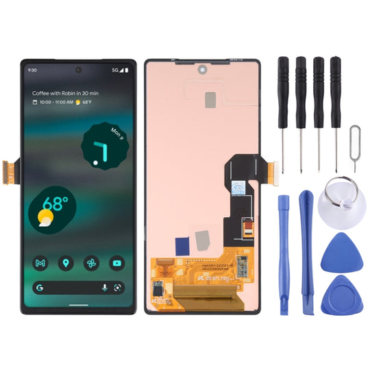 OLED HDR LCD-Bildschirm und Digitizer-Vollmontage für Google Pixel 6A GX7AS GB62Z G1AZG