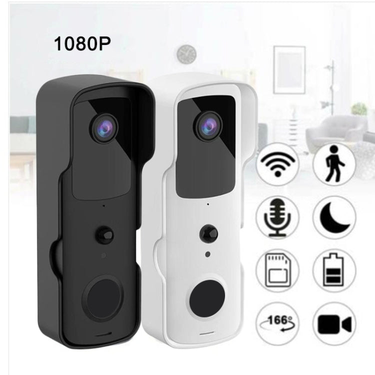 T30 Tuya Smart WIFI Video Doorbell Support Two-way Intercom & Night Vision(Black) - Video DoorBell by buy2fix | Online Shopping UK | buy2fix