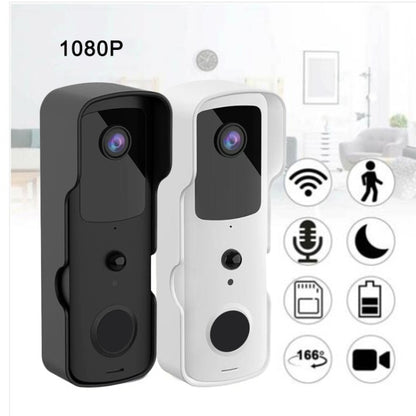 T30 Tuya Smart WIFI Video Doorbell Support Two-way Intercom & Night Vision(Black) - Video DoorBell by buy2fix | Online Shopping UK | buy2fix