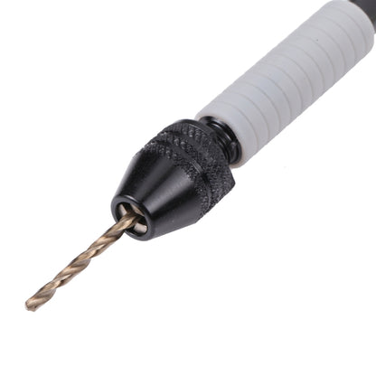 Precision Pin Vise Mini Twist Drill Bits Hand Drill Set, Model:8009 by buy2fix