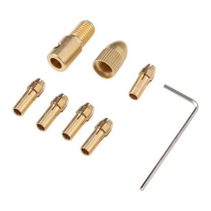 DIY-5.0 8 in 1 DIY Mini Chuck Fixture Clamp Drill Chuck Clip by buy2fix