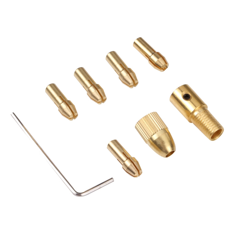 DIY-5.0 8 in 1 DIY Mini Chuck Fixture Clamp Drill Chuck Clip by buy2fix