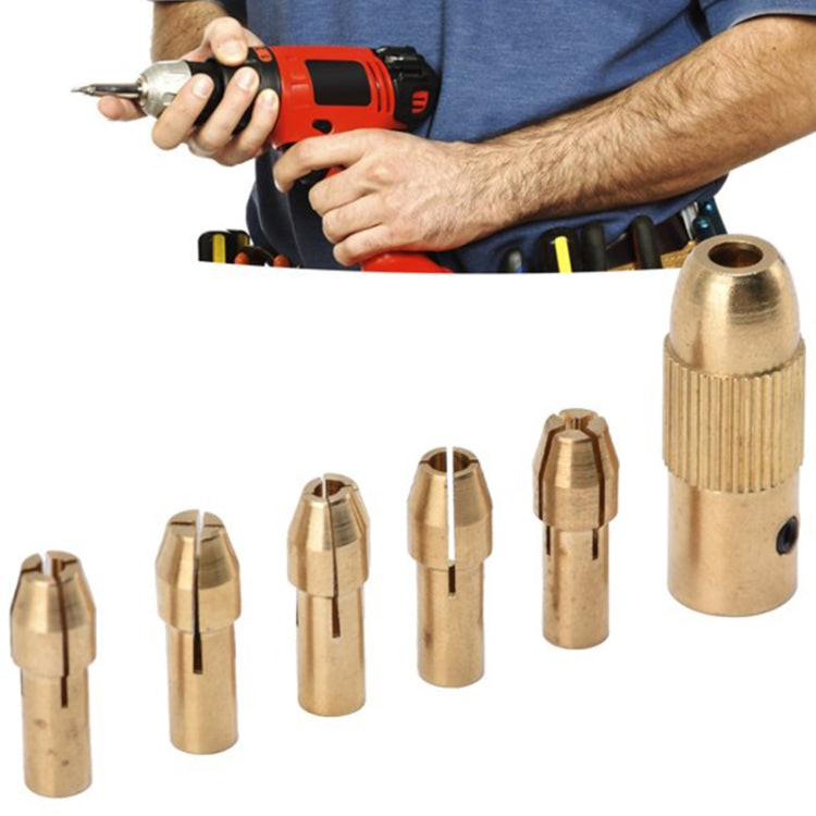 DIY-2.0 7 in 1 DIY Mini Chuck Fixture Clamp Drill Chuck Clip by buy2fix