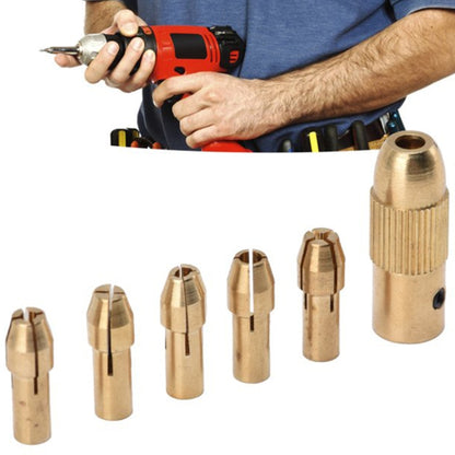 DIY-3.0 8 in 1 DIY Mini Chuck Fixture Clamp Drill Chuck Clip by buy2fix