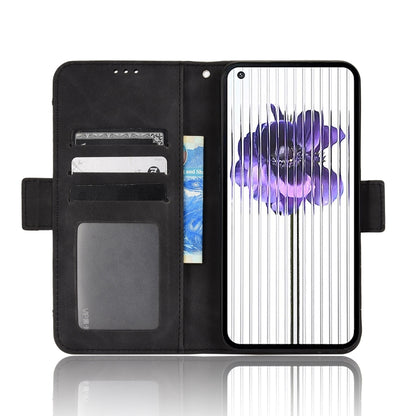 For Nothing Phone 1 Skin Feel Calf Texture Card Slots Leather Phone Case(Black) - Nothing Cases by buy2fix | Online Shopping UK | buy2fix