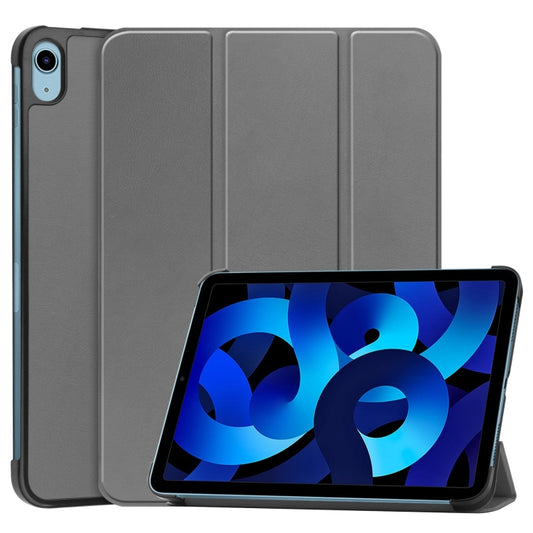 Solid Color Custer Texture Leather Tablet Case For iPad 10th Gen 10.9 2022 / 2025 (Gray) - iPad 2025 / 2022 Cases by buy2fix | Online Shopping UK | buy2fix
