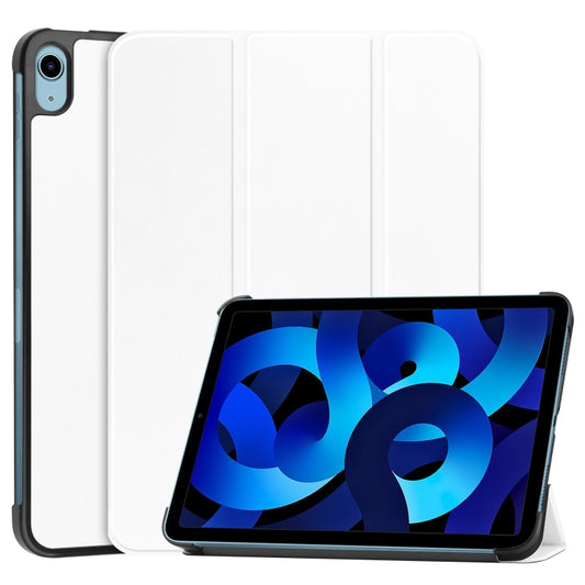 Solid Color Custer Texture Leather Tablet Case For iPad 2022 / 2025  (White) - iPad 2025 / 2022 Cases by buy2fix | Online Shopping UK | buy2fix