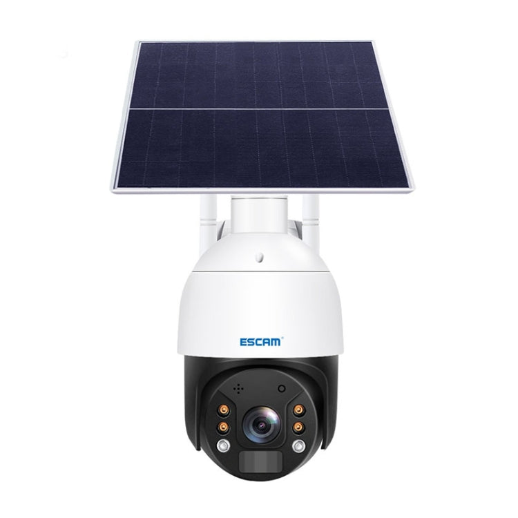 ESCAM QF724 3MP 24h Recording Cloud Storage PT 4G PIR Alarm IP Camera with Solar Panel, US Signal Bands - Wireless Camera by ESCAM | Online Shopping UK | buy2fix