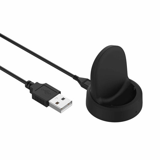 For Samsung Galaxy Watch5 / Watch5 Pro USB Vertical Magnetic Charger Holder(Black) - Charger by buy2fix | Online Shopping UK | buy2fix