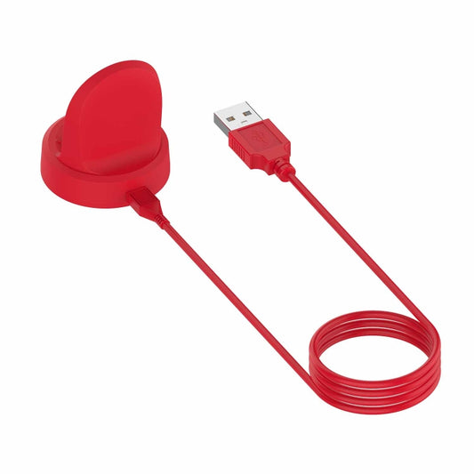 For Samsung Galaxy Watch5 / Watch5 Pro USB Vertical Magnetic Charger Holder(Red) - Charger by buy2fix | Online Shopping UK | buy2fix