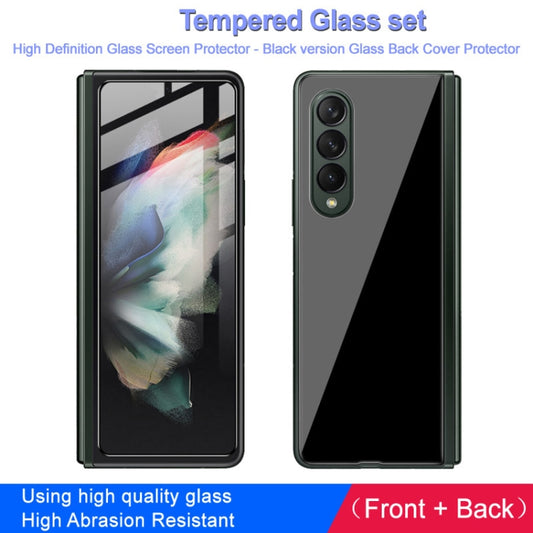 imak Front + Back Tempered Glass Protective Film For Samsung Galaxy Z Fold4 5G - Galaxy Tempered Glass by imak | Online Shopping UK | buy2fix