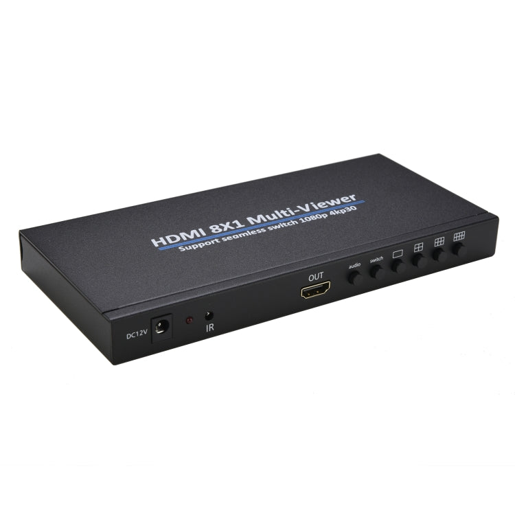 NK-818 HDMI 8x1 Multi-Viewer Supports Seamless Switch 1080P, US Plug by buy2fix