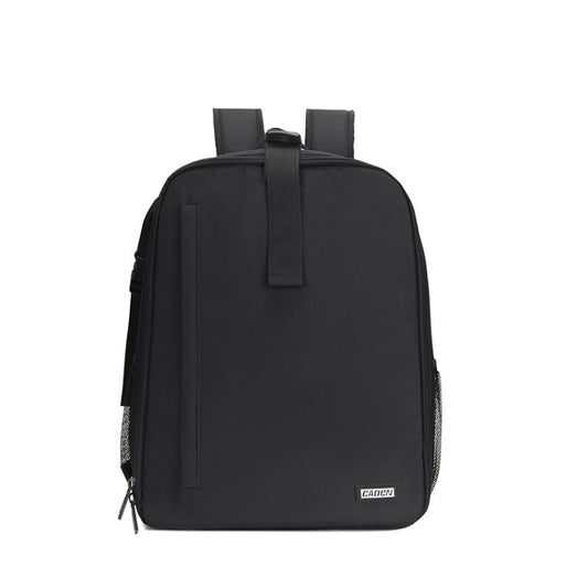 CADeN D6 V Camera Backpack Shoulders Drawbar Nylon Camera Bag, Size:32 x 18 x 43cm(Black) - Backpack by CADeN | Online Shopping UK | buy2fix