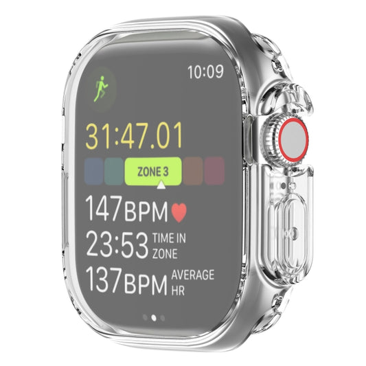 TPU All-inclusive Transparent Protective Case For Apple Watch Ultra 49mm / Apple Watch Ultra 2 49mm - Watch Cases by buy2fix | Online Shopping UK | buy2fix