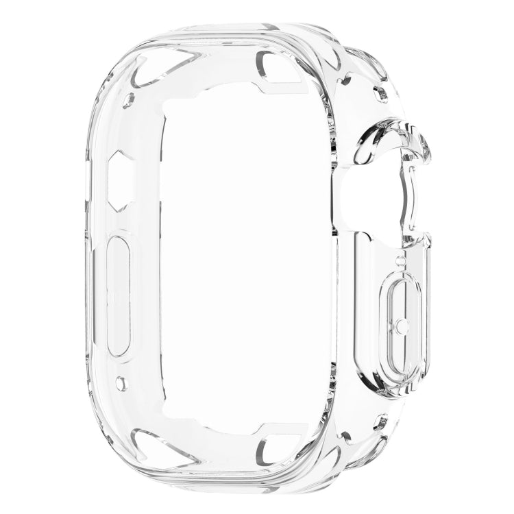 TPU All-inclusive Transparent Protective Case For Apple Watch Ultra 49mm / Apple Watch Ultra 2 49mm - Watch Cases by buy2fix | Online Shopping UK | buy2fix