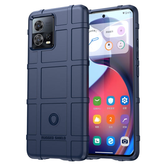 For Motorola Edge 30 Fusion Full Coverage Shockproof TPU Case(Blue) - Motorola Cases by buy2fix | Online Shopping UK | buy2fix
