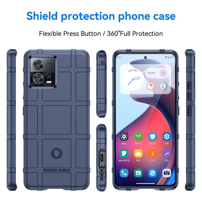 For Motorola Edge 30 Fusion Full Coverage Shockproof TPU Case(Blue) by buy2fix