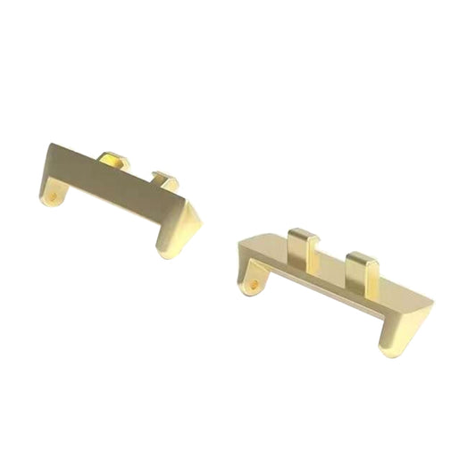 For OPPO Watch3 42mm 1 Pair 20mm Metal Watch Band Connector(Gold) - For OPPO by buy2fix | Online Shopping UK | buy2fix