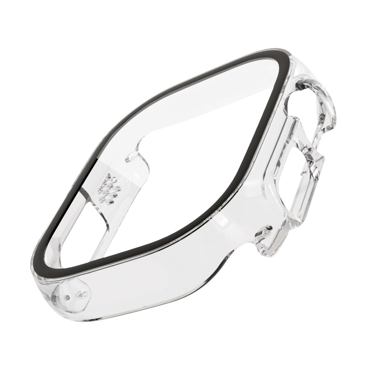 Tempered Glass Film PC Watch Case For Apple Watch Ultra 49mm / Apple Watch Ultra 2 49mm(Transparent) - Watch Cases by buy2fix | Online Shopping UK | buy2fix